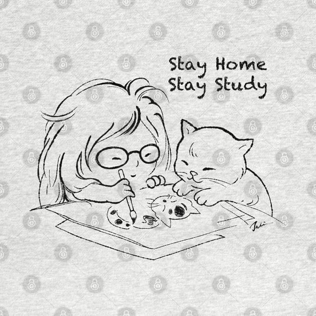 Stay home being a cat by juliewu